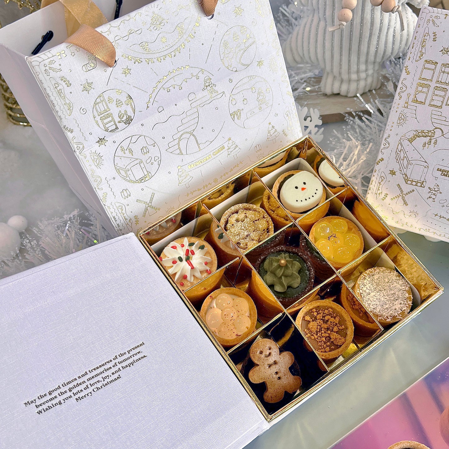 Christmas 9pcs Mini Tarts Gift Box