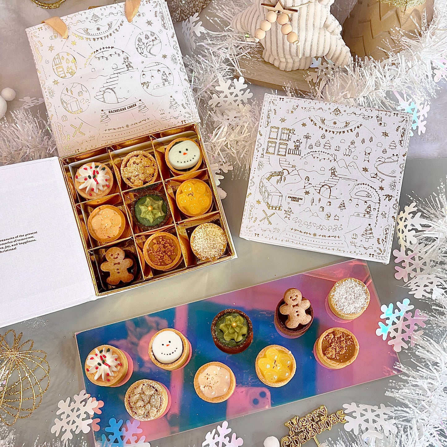 Christmas 9pcs Mini Tarts Gift Box