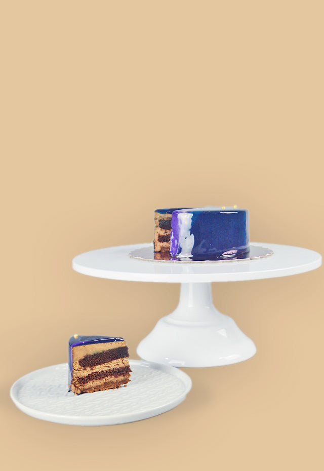 Signature Galaxy Glazed Cake (Chocolate Hazelnut) (Lead Time: 7 Days)