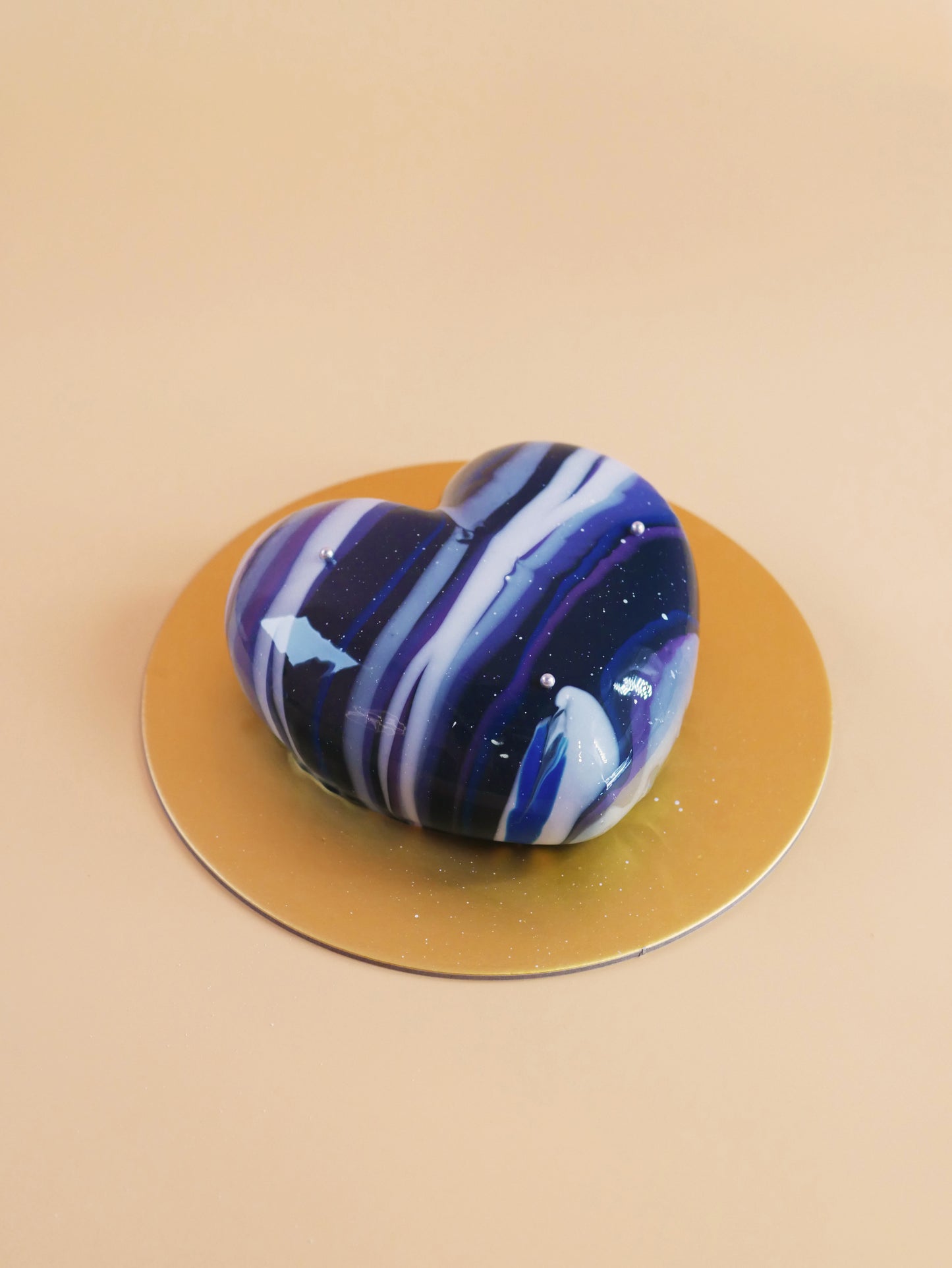 Signature Galaxy Glazed Cake (Chocolate Hazelnut) (Lead Time: 7 Days)