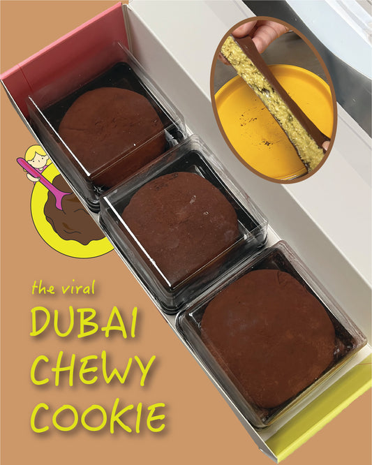 Dubai Chewy Cookie (3pcs)