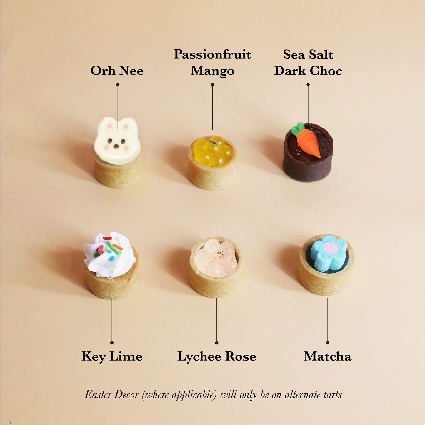 *Easter* Assorted Mini Tarts