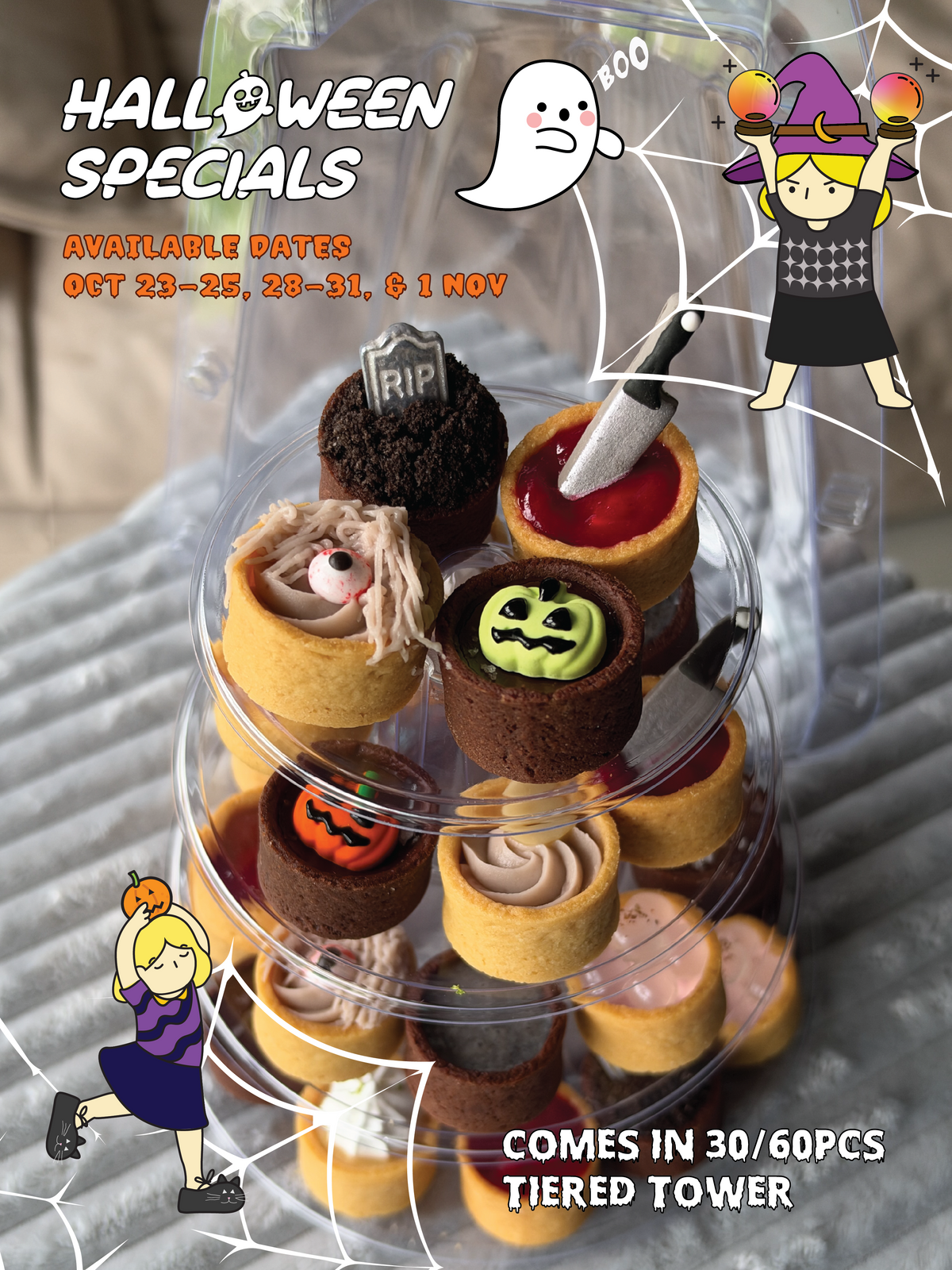 Halloween Assorted Mini Tarts