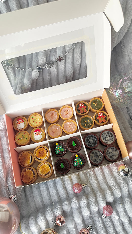 Christmas Mini Tarts (Box of 24pcs, choose 6 flavours)