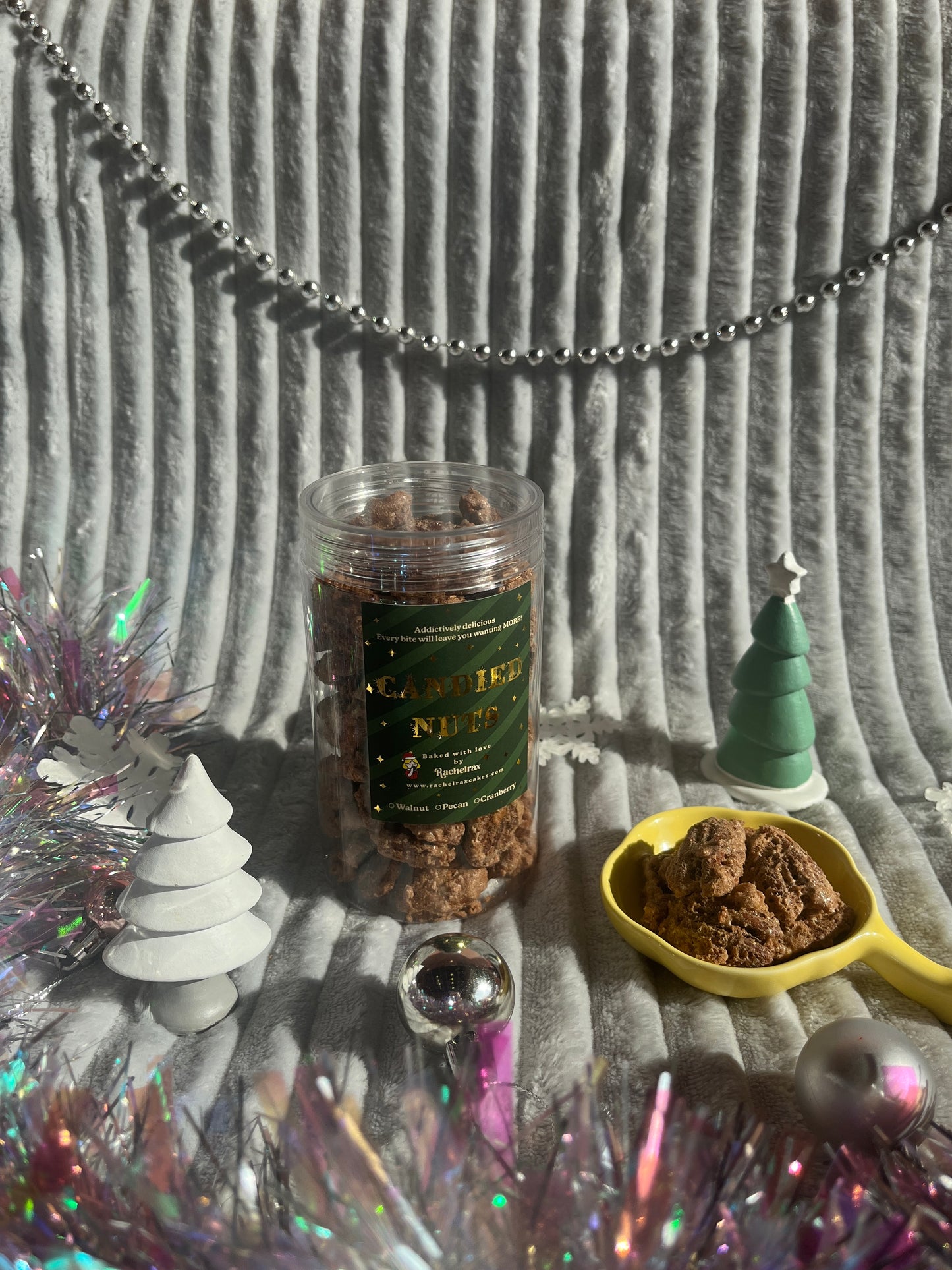 Christmas Candied Nuts (Pecan/Walnut)