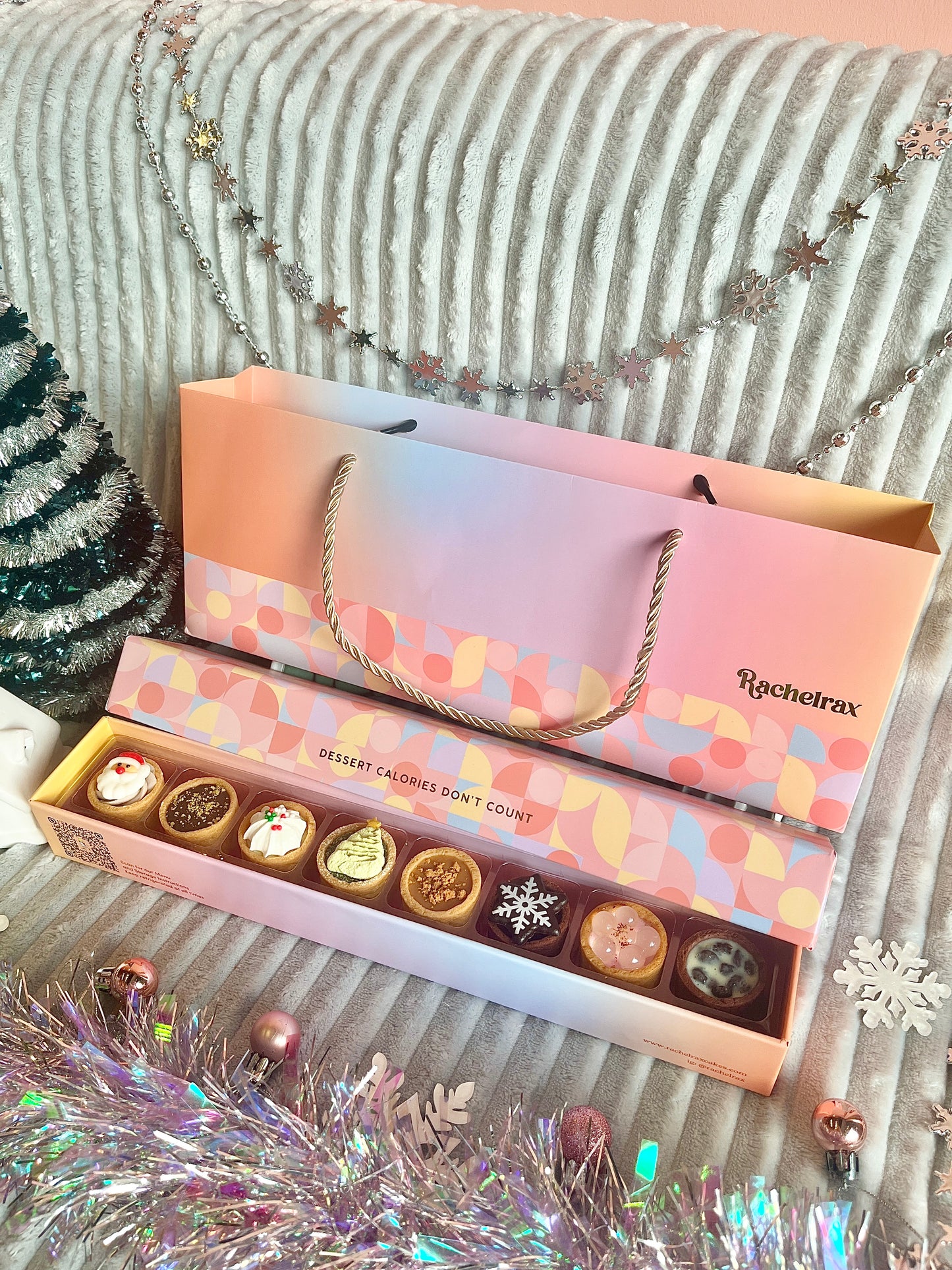 Christmas 8pcs Mini Tarts Gift Box