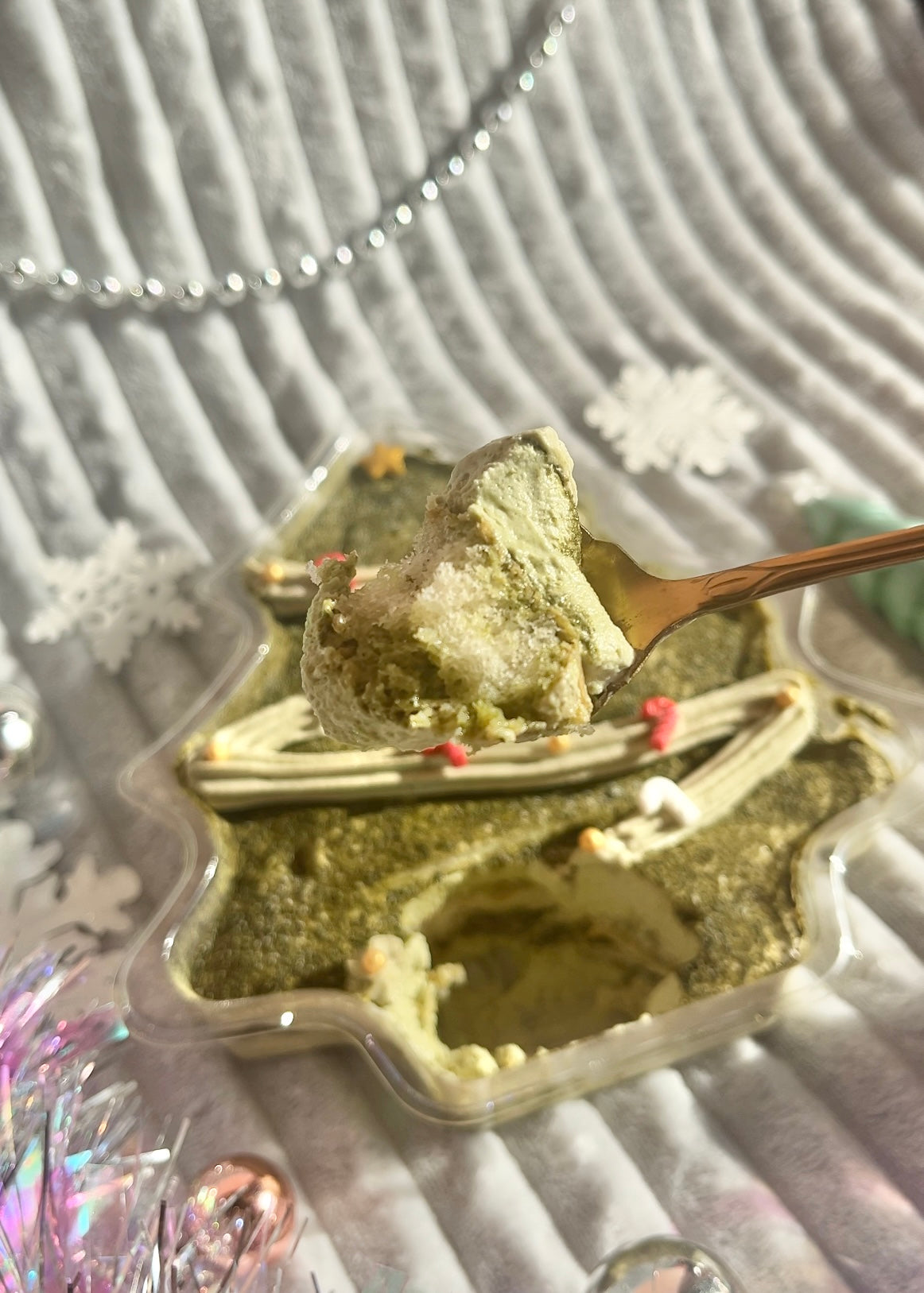 Christmas Matcha Tiramisu