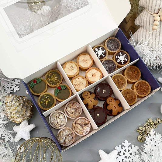 Christmas Mini Tarts (Box of 24pcs, choose 6 flavours)